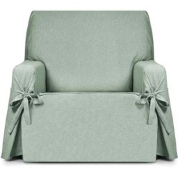Eysa Funda de sillón hidrófugo 1 plaza con lazos verde 80-120 cm