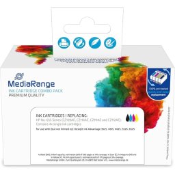 Mediarange Cartuchos de Tinta Compatible con HP655 Multipack Negro/Cian/Magenta/Amarillo