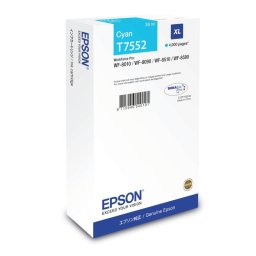 Cartucho de Tinta Original Epson T7552 XL Cian