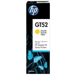 Botella de Tinta Original HP GT52 Amarilla 70ml