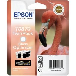 Cartucho de Tinta Original Epson T0870 Optimizador de Brillo