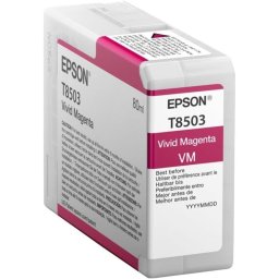 Cartucho de Tinta Original Epson T8503 Magenta Vivo