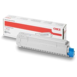 Cartucho de Tóner Original Oki 44318619 Cian