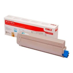 Cartucho de Tóner Original Oki Cian Alto Rendimiento XL para MC873