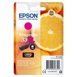 Cartucho de Tinta Original Epson Oranges 33XL Claria Premium XL Magenta
