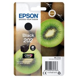 Cartucho de Tinta Original Epson Kiwi 202 Claria Premium Negro