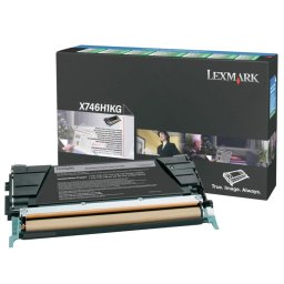 Cartucho de Tóner Original Lexmark X746H3KG Negro