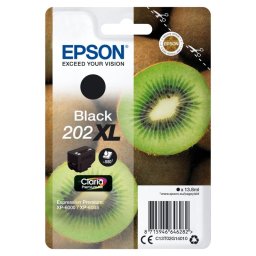 Cartucho de Tinta Original Epson Kiwi 202XL XL Negro
