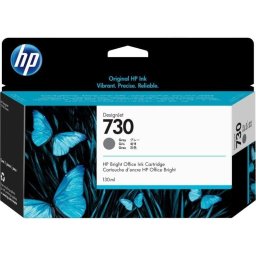 Cartucho de tinta HP 730 Gris 130 ml para DesignJet T1700