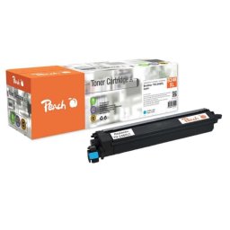 Cartucho de tóner Peach PT1361 Cian XL Compatible Brother 3000 páginas
