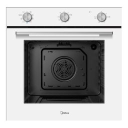 Horno Multifunción Midea 70L 60cm Hidrolítico A con Grill y WiFi Negro
