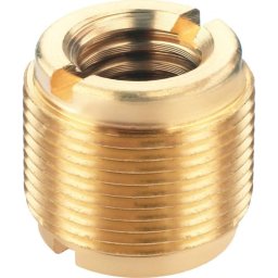 Adaptador Rosca Hembra Mozos 3/8"-5/8" Dorado
