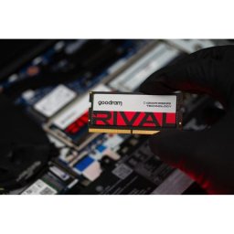 Memoria RAM Goodram RIVAL 32GB 2x16GB DDR5 5600MHz CL40 SO-DIMM Roja
