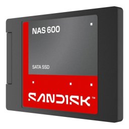 Disco duro Sandisk NAS 600 500 GB SSD 2,5" 560 MB/s 6 Gbit/s para NAS