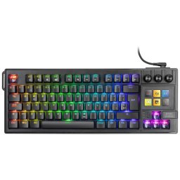 Mars Gaming MK-Master Teclado TKL Mecánico Smartdeck LCD Hot-Swap Español Negro