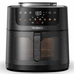Freidora de aire WEBBER AF938TFT 8 L 1800 W Ventana