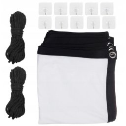 Pantalla de proyección Maclean MC-169 120" 240 x 180 cm 4:3 pared y techo