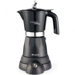 Ariete Moka Aroma Cafetera Italiana 480W Negra