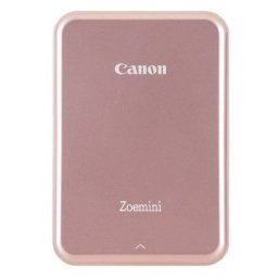 Canon Zoemini Impresora de Bolsillo Rosa + Funda + Papel
