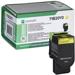 Cartucho de Tóner Original Lexmark 71B20Y0 Amarillo