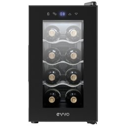 Evvo Home VT8 Vinoteca 8 Botellas E Negra