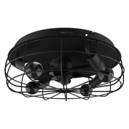 Ventilador Cecotec EnergySilence LampAero 600 Iron Design 60cm 20W DC Luz LED Negro