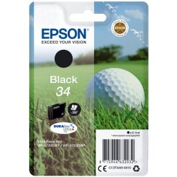 Cartucho de Tinta Original Epson Golf Ball 34 DURABrite Ultra Ink Negro