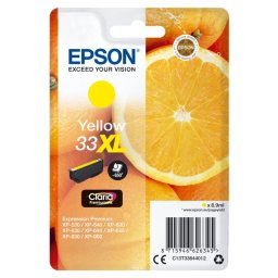 Cartucho de Tinta Original Epson Oranges 33XL Claria Premium XL Amarillo