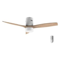 Cecotec Energysilence Aero 5600 Classic Ventilador De Techo Con Luz Y Mando 40W Madera/Blanco