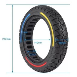 Neumático Sólido Antipinchazos F10mobility 9.5x2.5-6.1 para Niu o Bongo