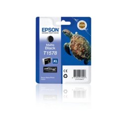 Cartucho de tinta Epson T1578 Negro Alto rendimiento XL para StylusPhoto R3000