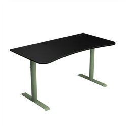 Mesa Gaming Arozzi 140cm Fibra de madera Forest Green Gestión cables
