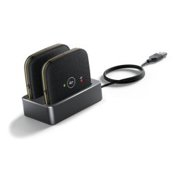 Micrófono Yealink CPW65 inalámbrico USB omnidireccional con base de carga