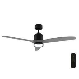 Ventilador de Techo con Luz Cecotec EnergySilence Aero 5330 Jelly Dark 30W 132cm 6 Velocidades Motor DC Mando Temporizador Invierno