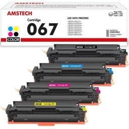 Set de Toner Amstech 067H para Canon i-SENSYS MF657Cdw 4 Colores