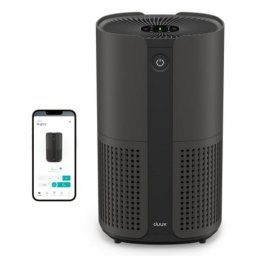 Purificador de aire Duux Bright² Smart Negro HEPA H13 Wi-Fi 210 m³/h