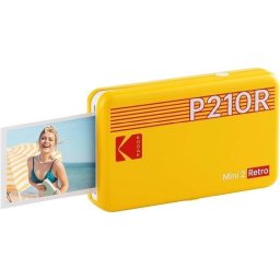 Impresora Fotográfica Bluetooth Kodak Mini 2 Retro P210R portátil con app móvil