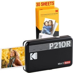 Impresora Fotográfica Bluetooth Kodak Mini 2 Retro P210 portátil con laminado