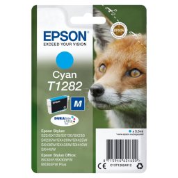 Cartucho de Tinta Original Epson Fox T1282 Cian