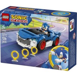 LEGO Sonic Sonics Sportwagen Speed Star Lightning 77117 126 piezas