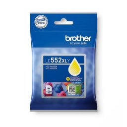 Cartucho de tinta Brother LC552XLY Amarillo pigmento 1500 páginas original