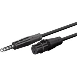 Cable XLR Goobay 80801 10 m Macho a Macho Negro