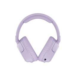 Auriculares HyperX Cloud Flight 2 inalámbricos Bluetooth con cancelación activa de ruido y RGB, color lavanda