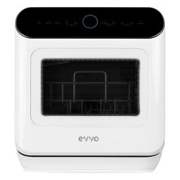 Evvo Home Mini D Trip 2 Lavavajillas Portátil Capacidad 2 Cubiertos F Blanco