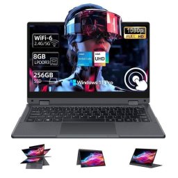 Portátil AMDEVPRO 11,6" Intel Core 6500Y 8GB 256GB SSD UHD Graphics 615 Windows 11 Pro