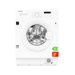 Lavadora Evvo Aura i7 Carga Frontal 7 Kg 1350 rpm A Blanca Integrable