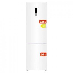 Frigorífico Combi EVVO F55 Total No Frost 186 cm 322 L D Blanco