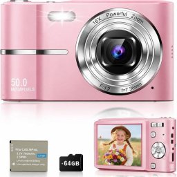 Cámara Compacta Digisand MO3 50MP Zoom digital 16x Wi-Fi Webcam