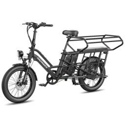 Bicicleta Eléctrica Fafrees FF20 CUV 250W Doble Batería 48V 12Ah 20" Negro
