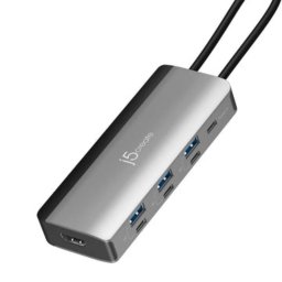 Hub j5create JCD362 Slim 8 en 1 USB-C HDMI 4K 144 Hz